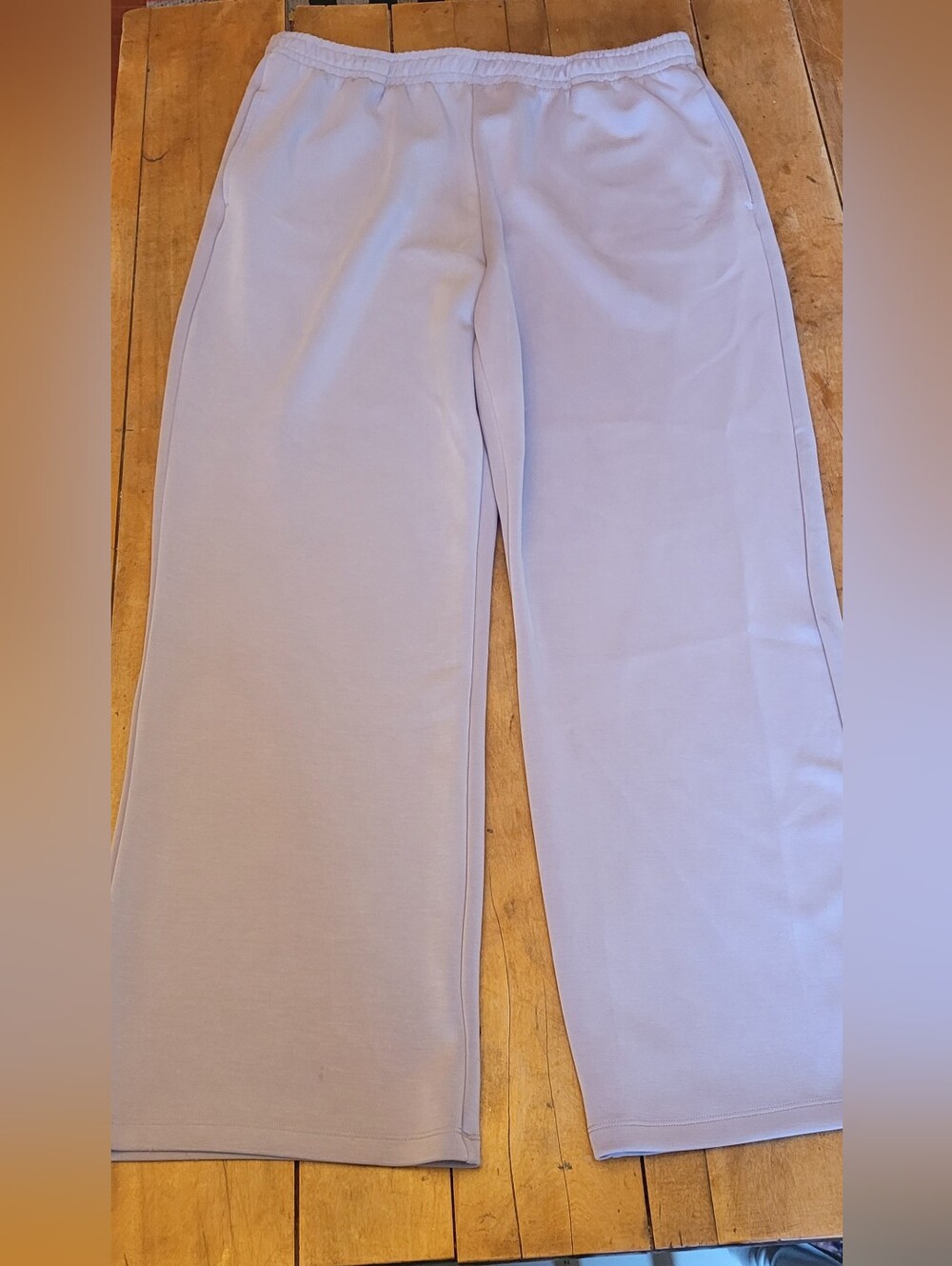🥳2/$35🥳 Lazypants! Wide-Leg Light Lavender Track Pants for Women